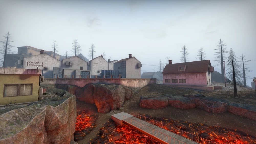 The CS:GO Danger Zone battle-royale map Ember
